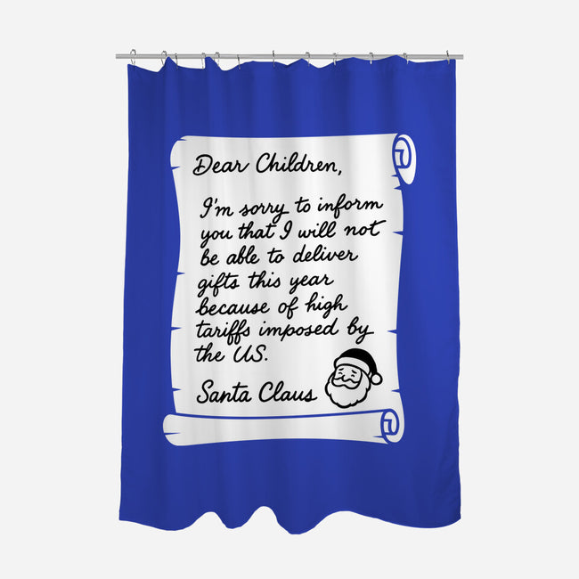 Letter For Santa Claus-None-Polyester-Shower Curtain-Boggs Nicolas