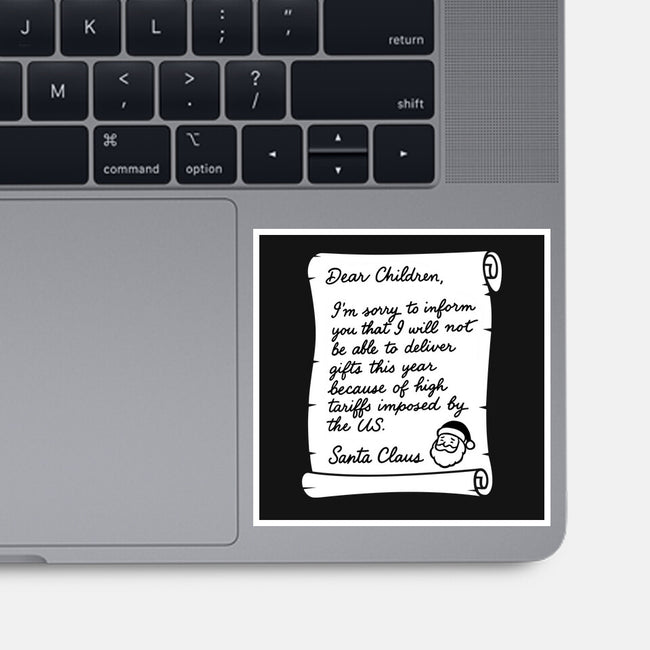 Letter For Santa Claus-None-Glossy-Sticker-Boggs Nicolas