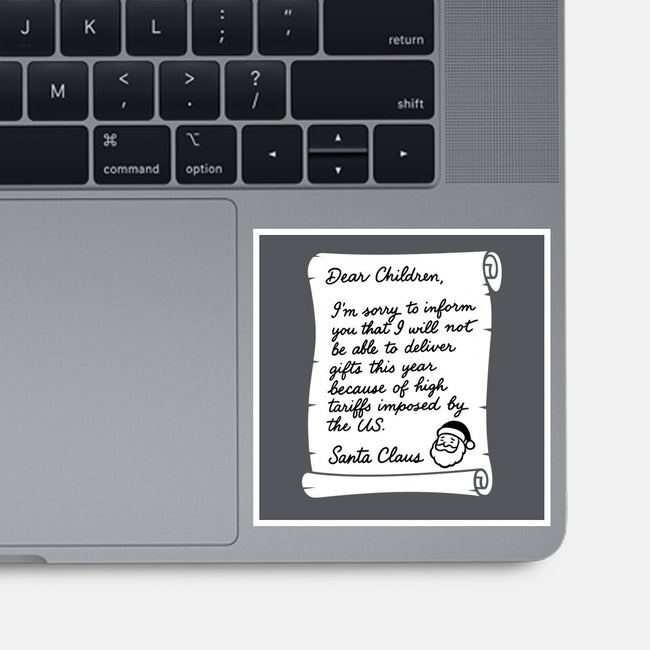 Letter For Santa Claus-None-Glossy-Sticker-Boggs Nicolas