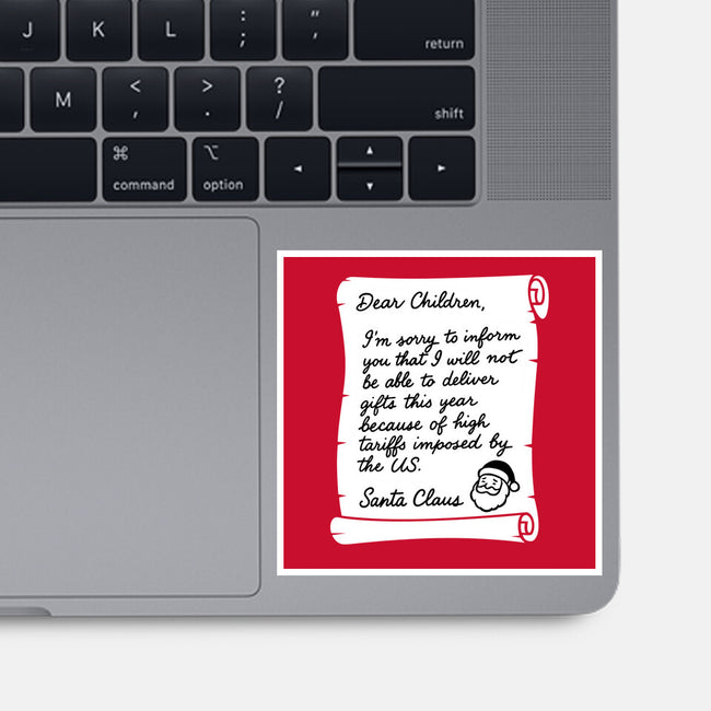 Letter For Santa Claus-None-Glossy-Sticker-Boggs Nicolas