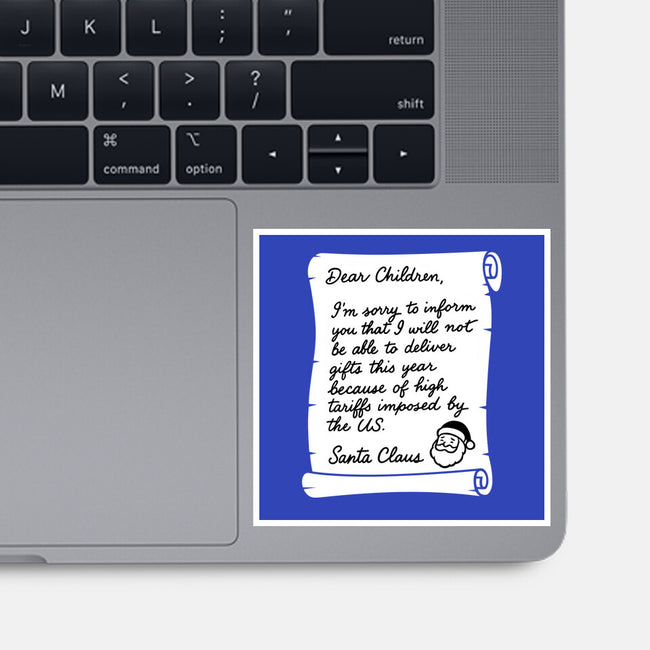 Letter For Santa Claus-None-Glossy-Sticker-Boggs Nicolas