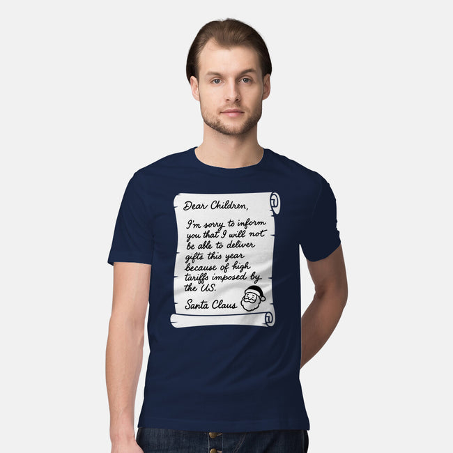 Letter For Santa Claus-Mens-Premium-Tee-Boggs Nicolas