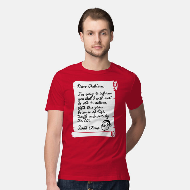 Letter For Santa Claus-Mens-Premium-Tee-Boggs Nicolas