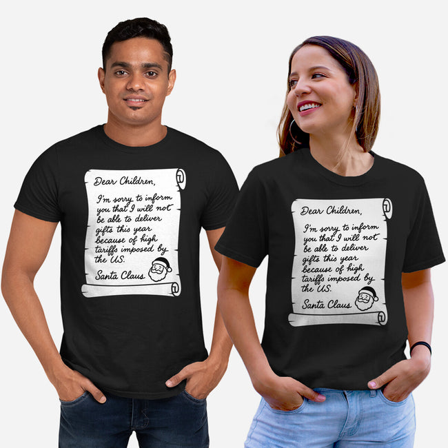 Letter For Santa Claus-Unisex-Basic-Tee-Boggs Nicolas