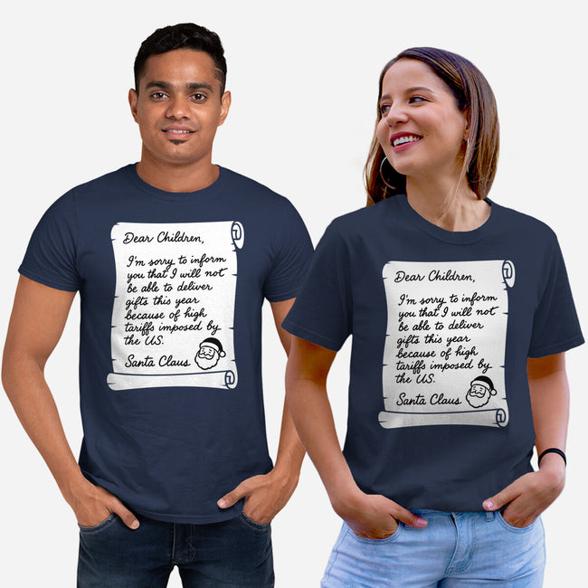 Letter For Santa Claus-Unisex-Basic-Tee-Boggs Nicolas