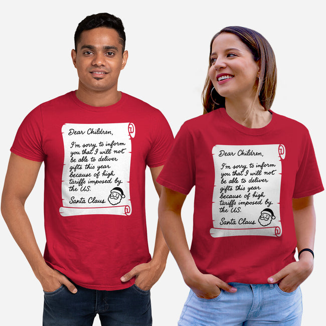 Letter For Santa Claus-Unisex-Basic-Tee-Boggs Nicolas