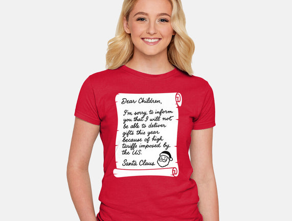 Letter For Santa Claus