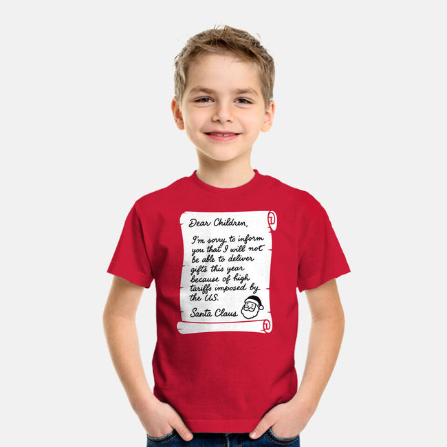 Letter For Santa Claus-Youth-Basic-Tee-Boggs Nicolas