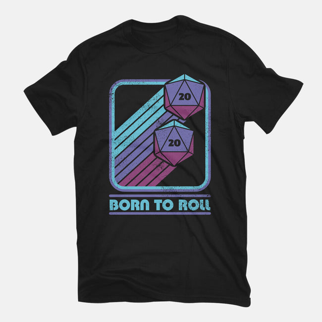 RPG Vintage Born To Roll-Mens-Basic-Tee-Studio Mootant