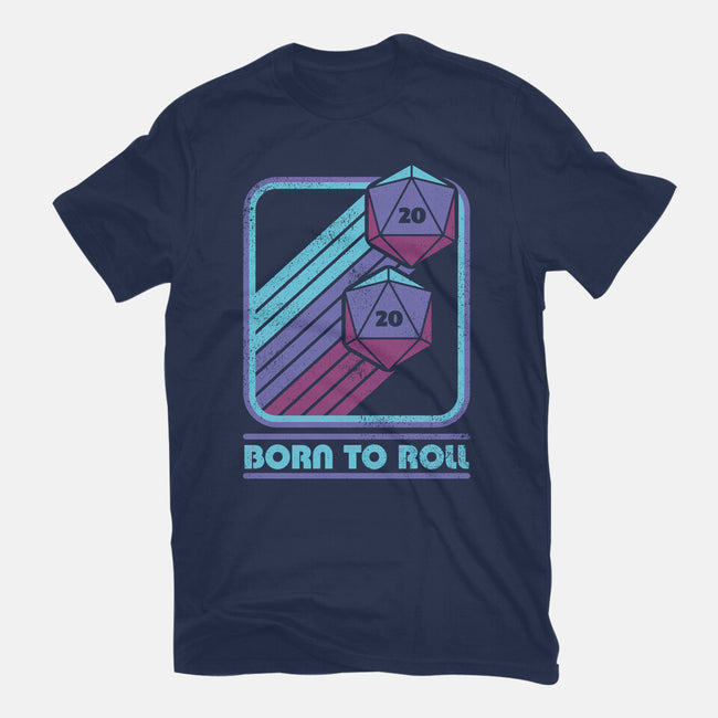 RPG Vintage Born To Roll-Unisex-Basic-Tee-Studio Mootant