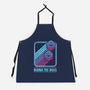 RPG Vintage Born To Roll-Unisex-Kitchen-Apron-Studio Mootant