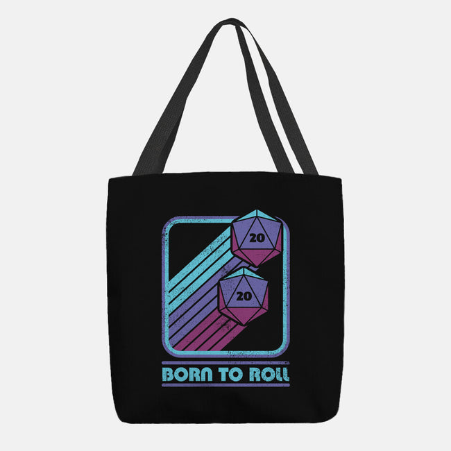 RPG Vintage Born To Roll-None-Basic Tote-Bag-Studio Mootant