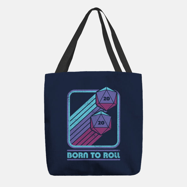RPG Vintage Born To Roll-None-Basic Tote-Bag-Studio Mootant
