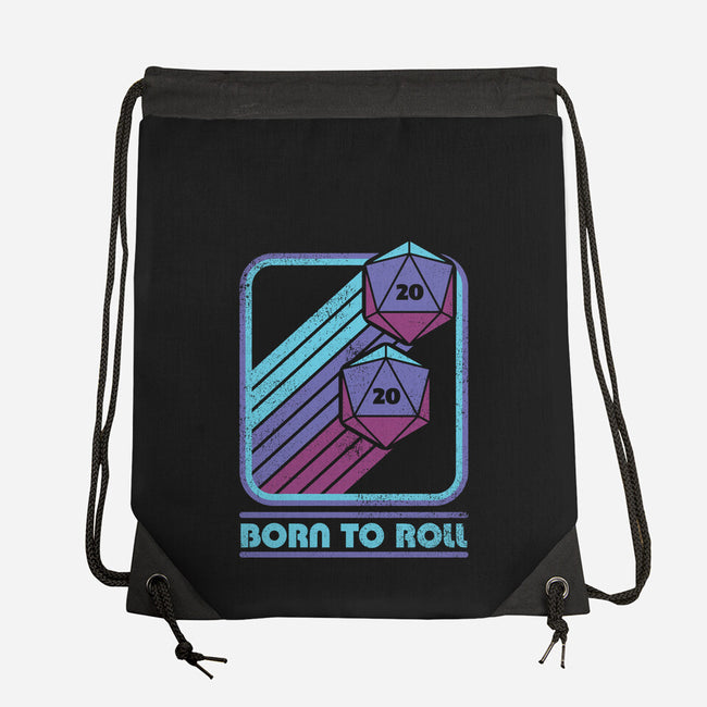 RPG Vintage Born To Roll-None-Drawstring-Bag-Studio Mootant