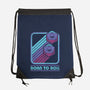 RPG Vintage Born To Roll-None-Drawstring-Bag-Studio Mootant
