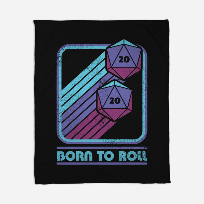 RPG Vintage Born To Roll-None-Fleece-Blanket-Studio Mootant