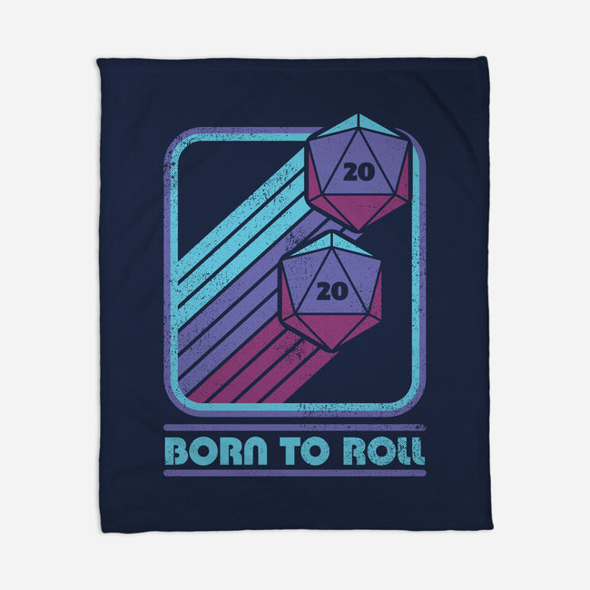 RPG Vintage Born To Roll-None-Fleece-Blanket-Studio Mootant