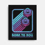 RPG Vintage Born To Roll-None-Stretched-Canvas-Studio Mootant