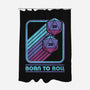 RPG Vintage Born To Roll-None-Polyester-Shower Curtain-Studio Mootant