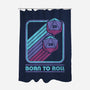 RPG Vintage Born To Roll-None-Polyester-Shower Curtain-Studio Mootant