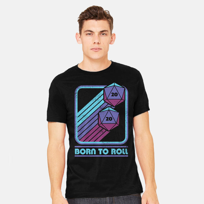 RPG Vintage Born To Roll-Mens-Heavyweight-Tee-Studio Mootant