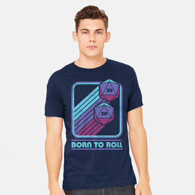 RPG Vintage Born To Roll-Mens-Heavyweight-Tee-Studio Mootant