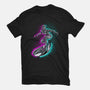 Neon Surfer-Womens-Fitted-Tee-nickzzarto