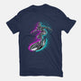 Neon Surfer-Womens-Fitted-Tee-nickzzarto