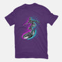 Neon Surfer-Womens-Fitted-Tee-nickzzarto