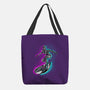 Neon Surfer-None-Basic Tote-Bag-nickzzarto
