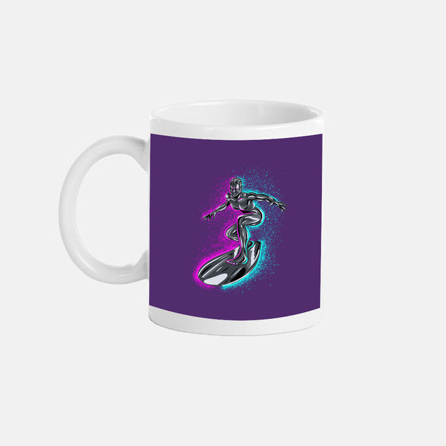Neon Surfer-None-Mug-Drinkware-nickzzarto