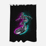 Neon Surfer-None-Polyester-Shower Curtain-nickzzarto