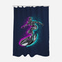 Neon Surfer-None-Polyester-Shower Curtain-nickzzarto