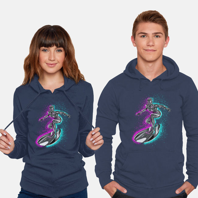 Neon Surfer-Unisex-Pullover-Sweatshirt-nickzzarto