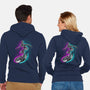 Neon Surfer-Unisex-Zip-Up-Sweatshirt-nickzzarto