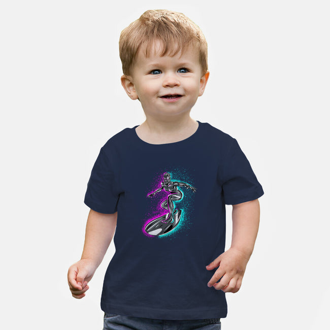 Neon Surfer-Baby-Basic-Tee-nickzzarto