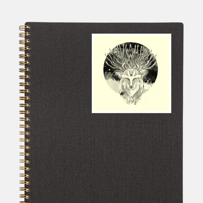 The Forest Spirit-None-Glossy-Sticker-kharmazero