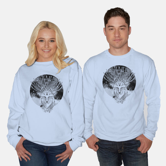 The Forest Spirit-Unisex-Crew Neck-Sweatshirt-kharmazero