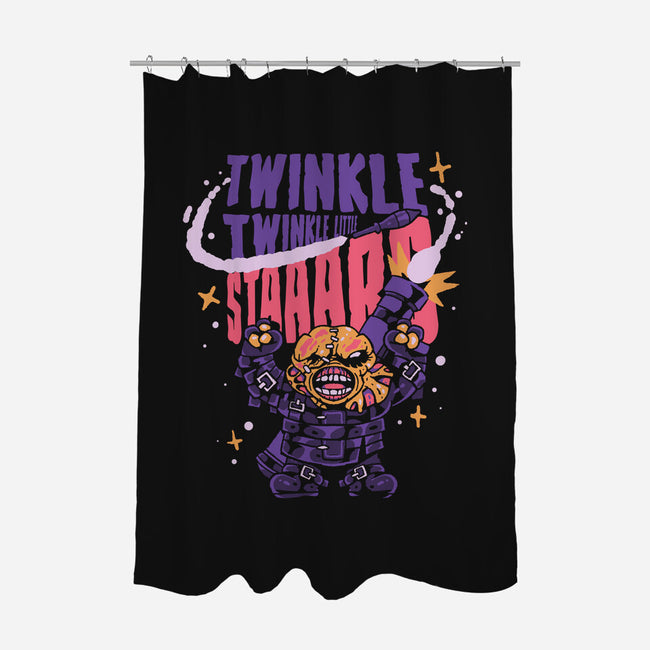 Twinkle Twinkle-None-Polyester-Shower Curtain-Sketchdemao