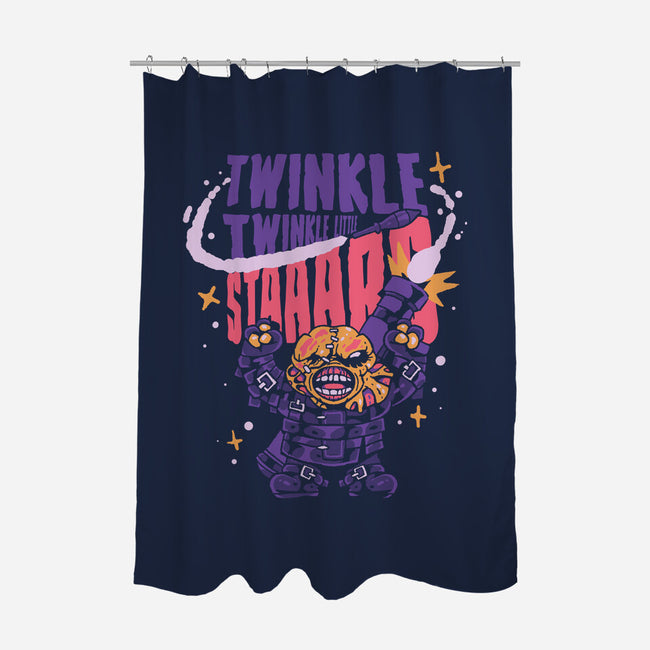 Twinkle Twinkle-None-Polyester-Shower Curtain-Sketchdemao