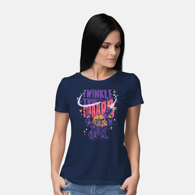 Twinkle Twinkle-Womens-Basic-Tee-Sketchdemao