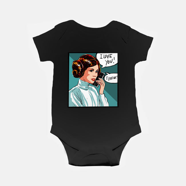 The Phone Call-Baby-Basic-Onesie-kharmazero