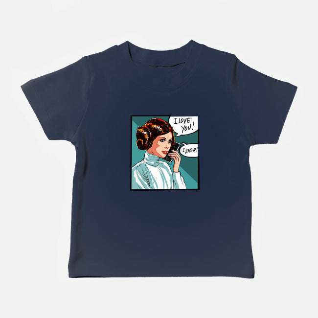 The Phone Call-Baby-Basic-Tee-kharmazero