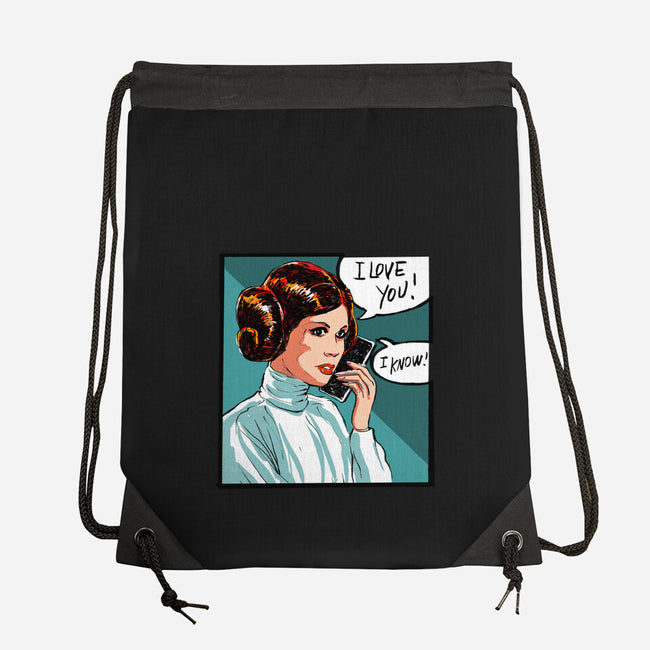 The Phone Call-None-Drawstring-Bag-kharmazero