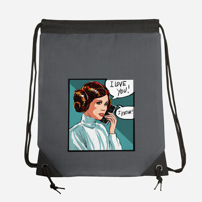The Phone Call-None-Drawstring-Bag-kharmazero