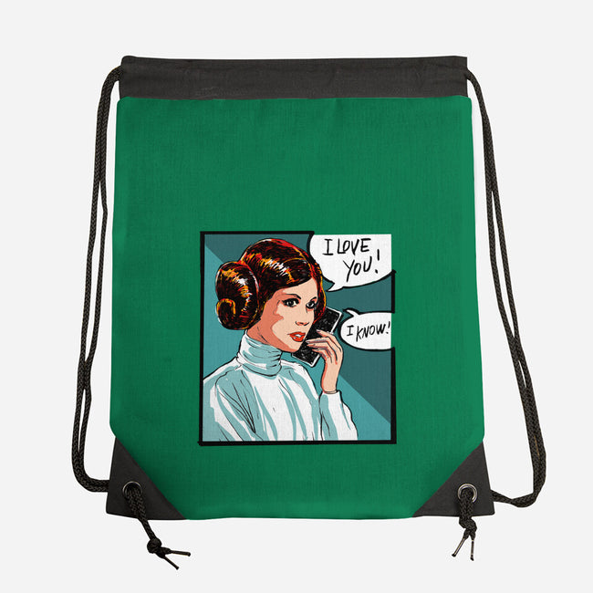 The Phone Call-None-Drawstring-Bag-kharmazero
