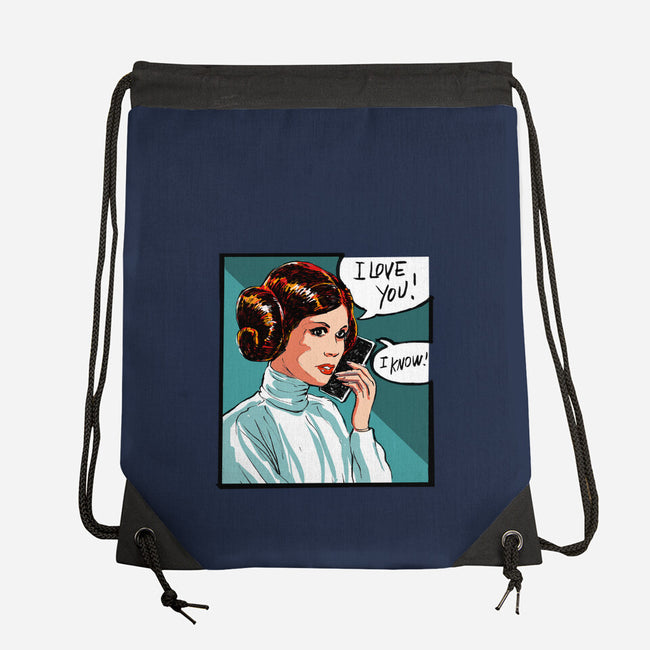 The Phone Call-None-Drawstring-Bag-kharmazero