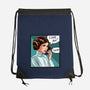 The Phone Call-None-Drawstring-Bag-kharmazero