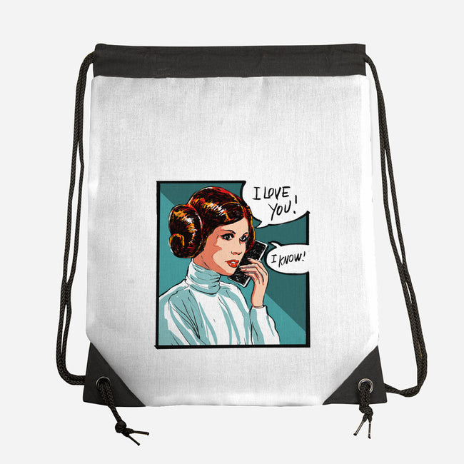 The Phone Call-None-Drawstring-Bag-kharmazero