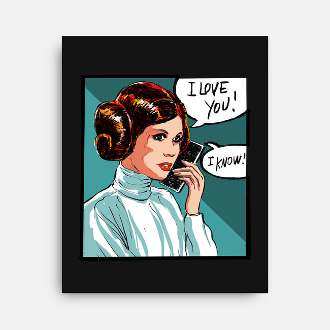 The Phone Call-None-Stretched-Canvas-kharmazero